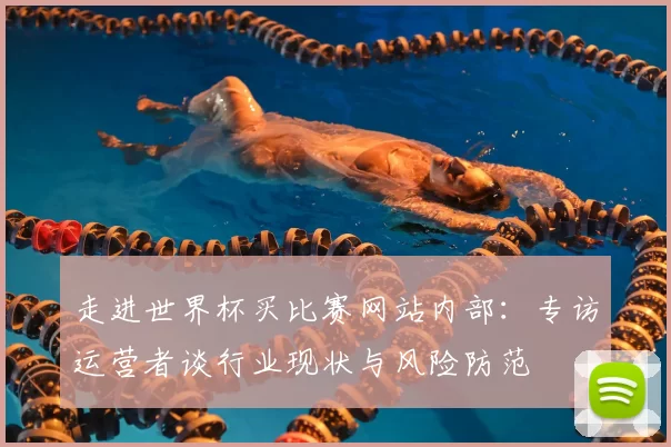 走进世界杯买比赛网站内部:专访运营者谈行业现状与风险防范