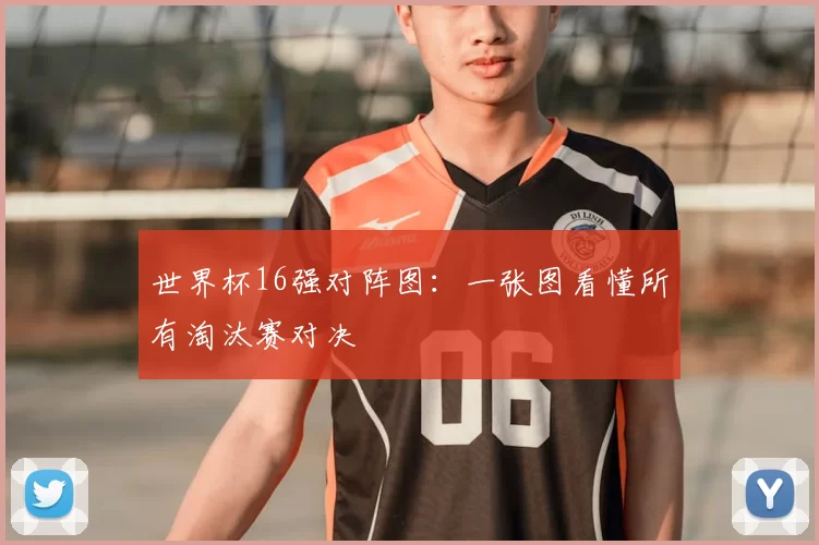 世界杯16强对阵图:一张图看懂所有淘汰赛对决