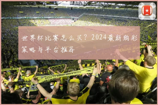 世界杯比赛怎么买?2024最新购彩策略与平台推荐